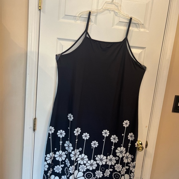 Women Plus Size Elegant Floral Maxi Summer Party Cocktail Holiday Dress 20W - Picture 9 of 9